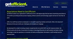Desktop Screenshot of getefficient.com